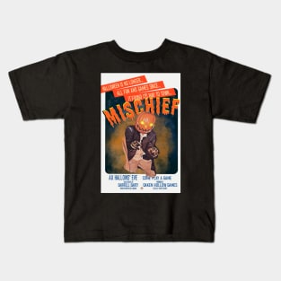 Mischief Poster (boarder) Kids T-Shirt